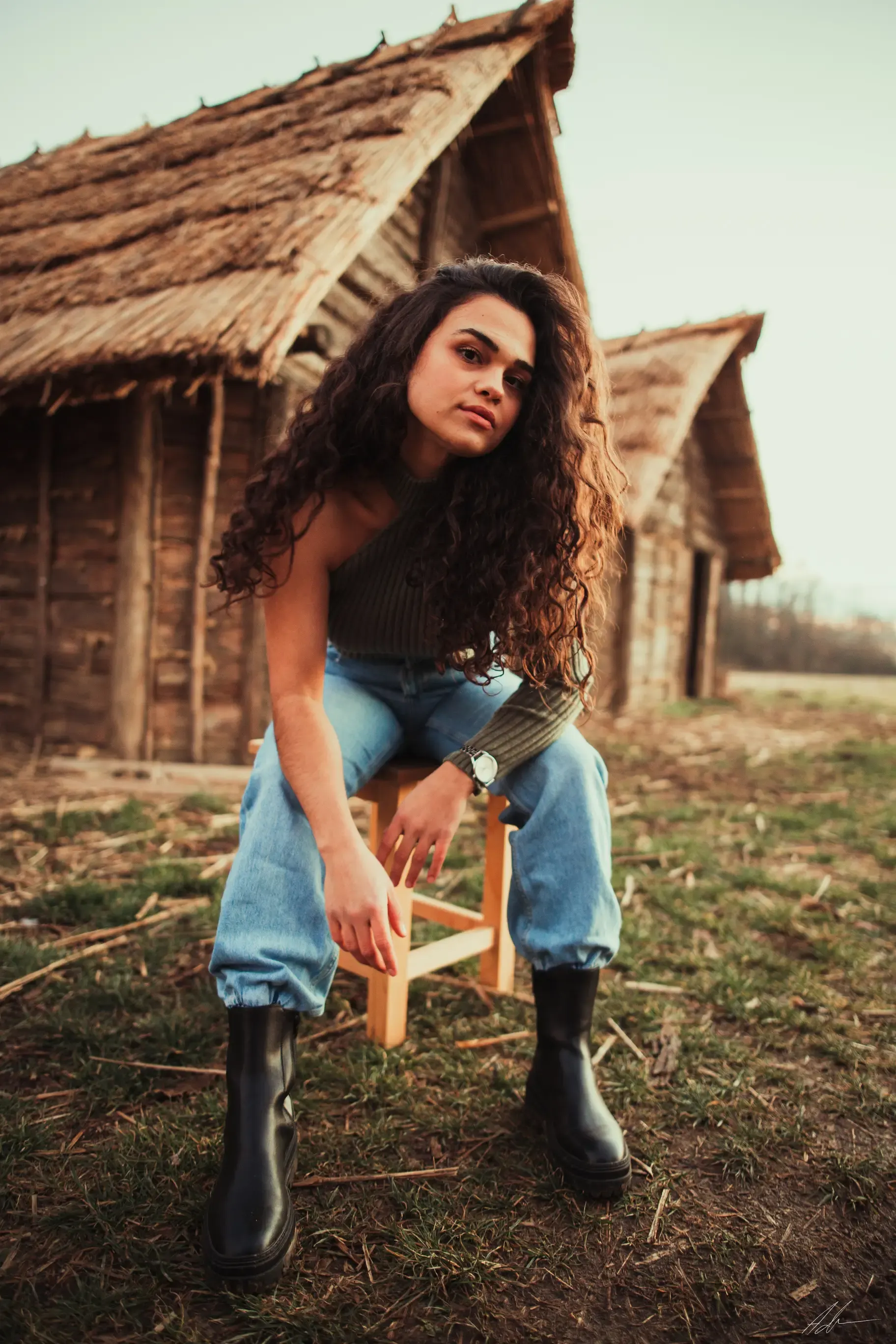 Portretna fotografija žene – profesionalni fotografski session